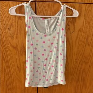 SKIMS Multicolor Heart Print Tank Top